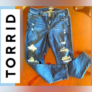 TORRID Perfect Skinny Stretch Jean Jeggings Size:16R👖